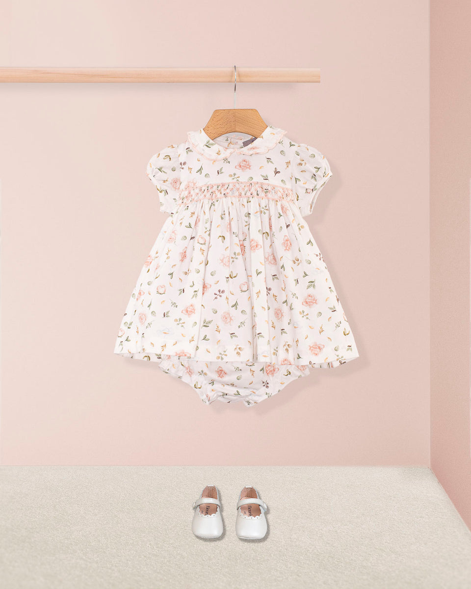 Baby Victoria Soft Pink Rosebuds Set