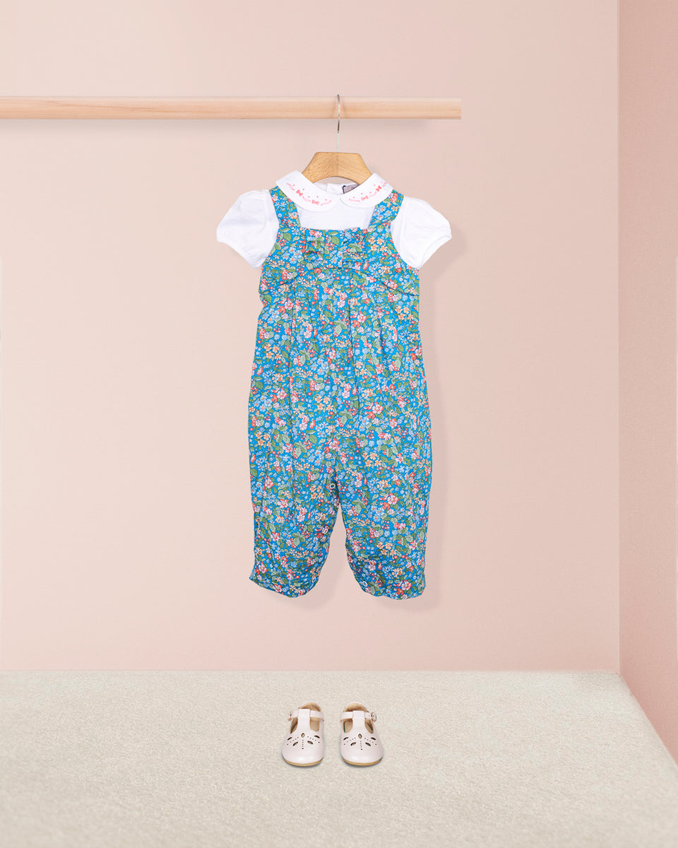 Louise Liberty Hedgerow Blue Overall Outfit