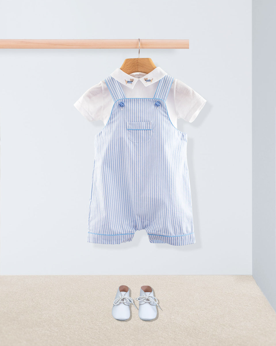 Starboard French Blue Stripe Shortall