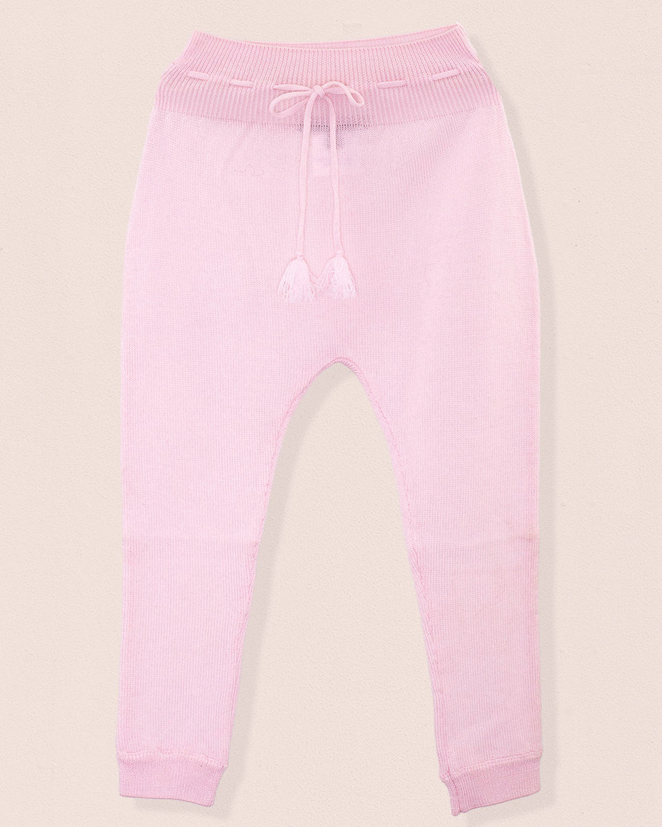 Luna Pink Knit Legging