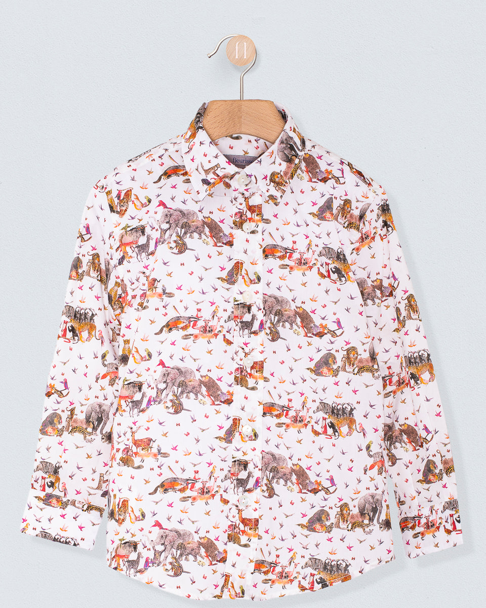 Bernard Organic Liberty Jungle Automne Shirt