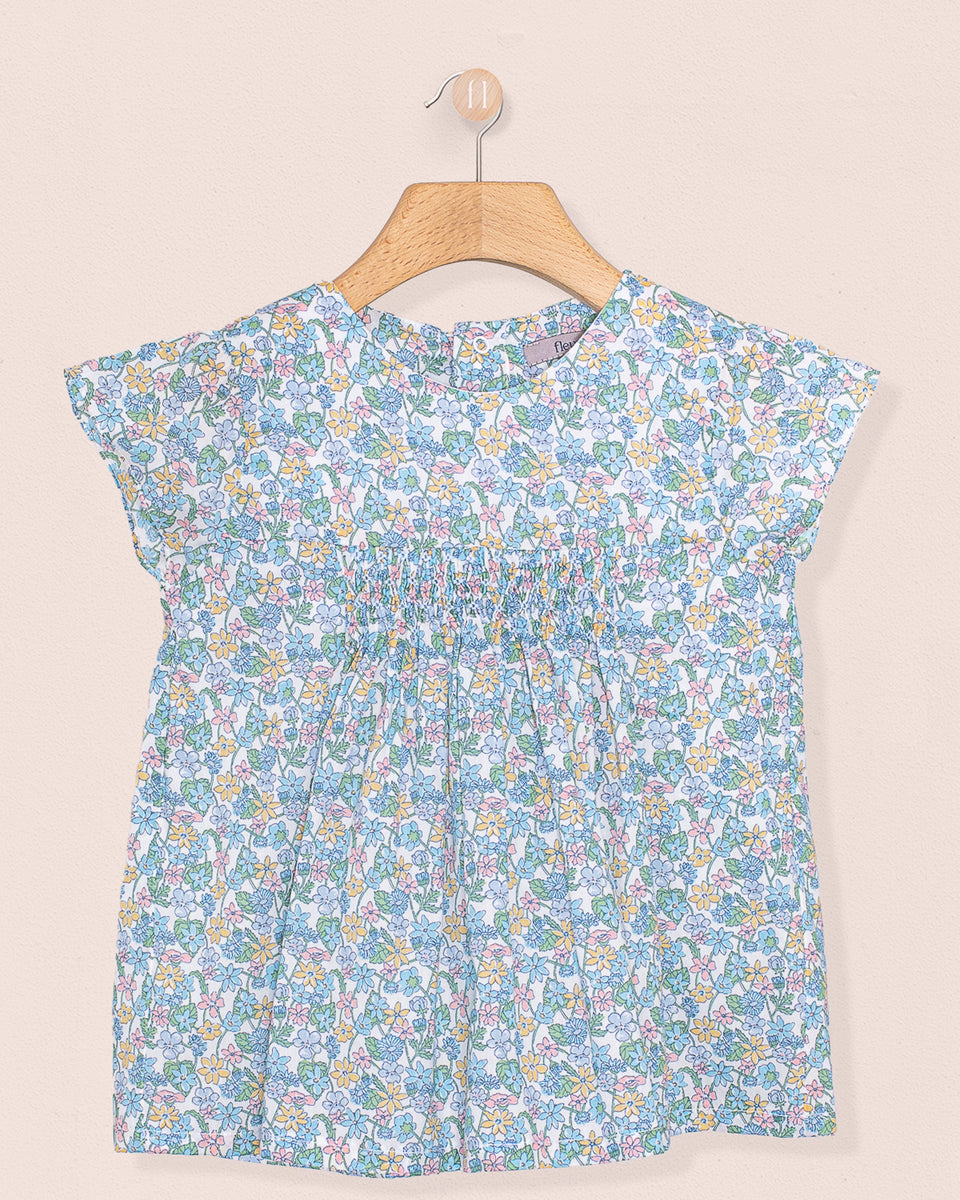 Chérie Liberty Carmella Daisy Blue Tunic