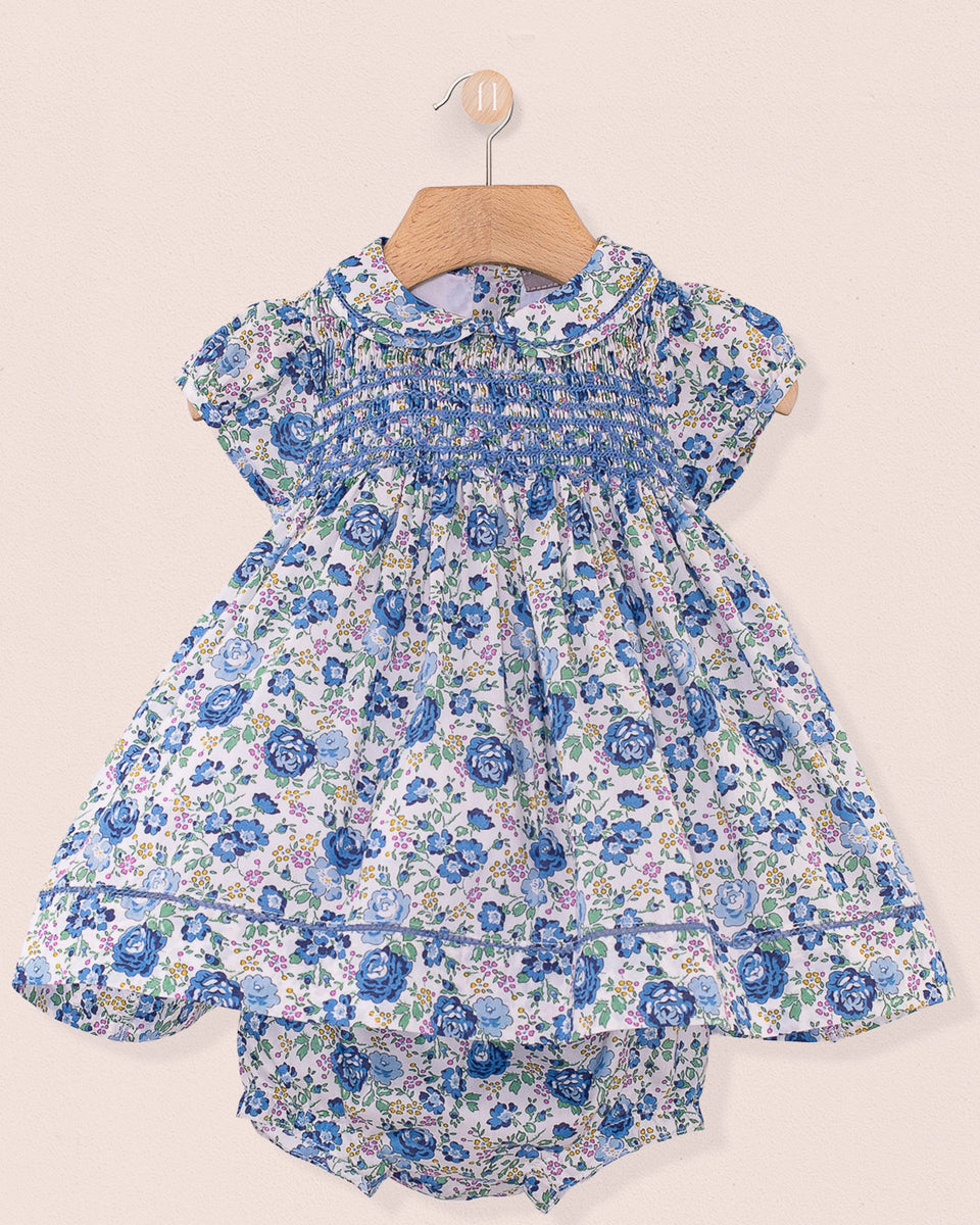 Baby Emmy Liberty Blue Rosebud Set