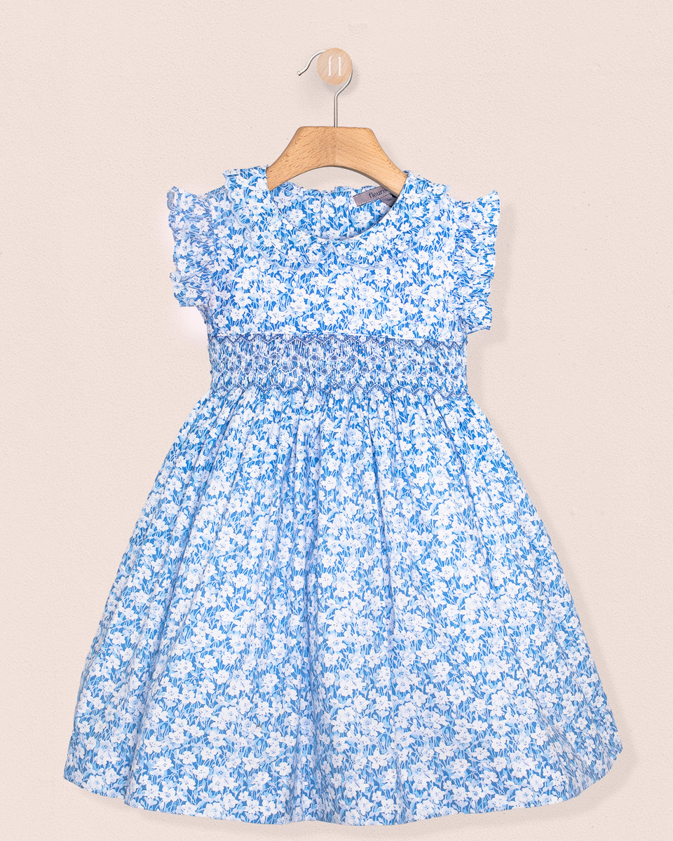 Florence Liberty Blue Fields Smock