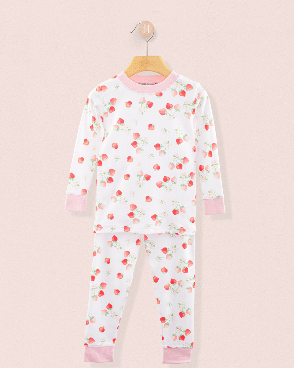 Juicy Strawberries 2-Piece Pima Pajama