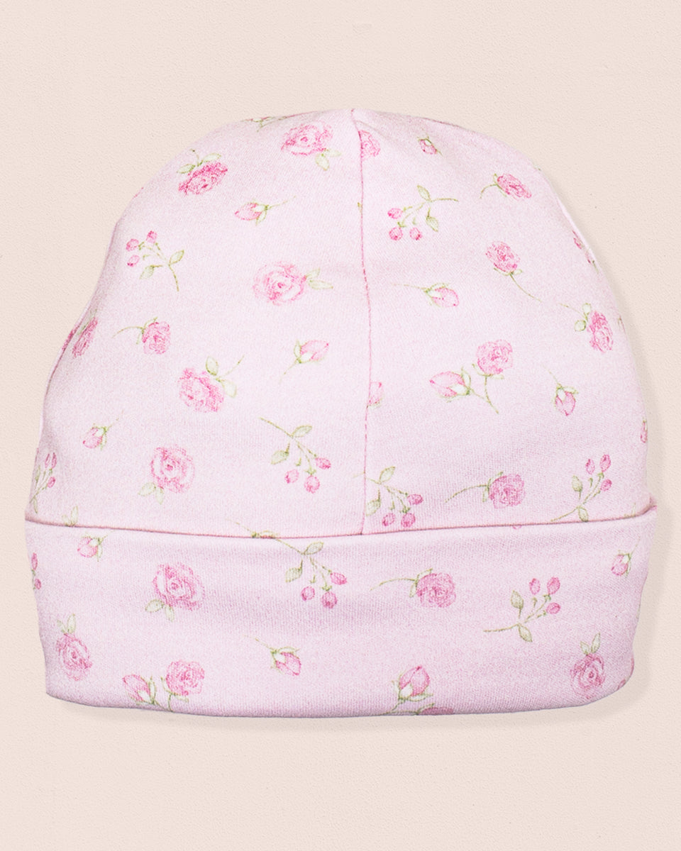 Pima Pink Rosebuds Hat