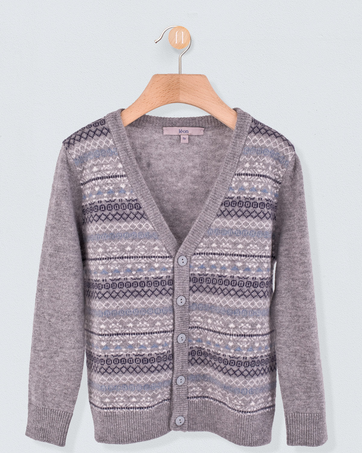 Dressy grey sales cardigan