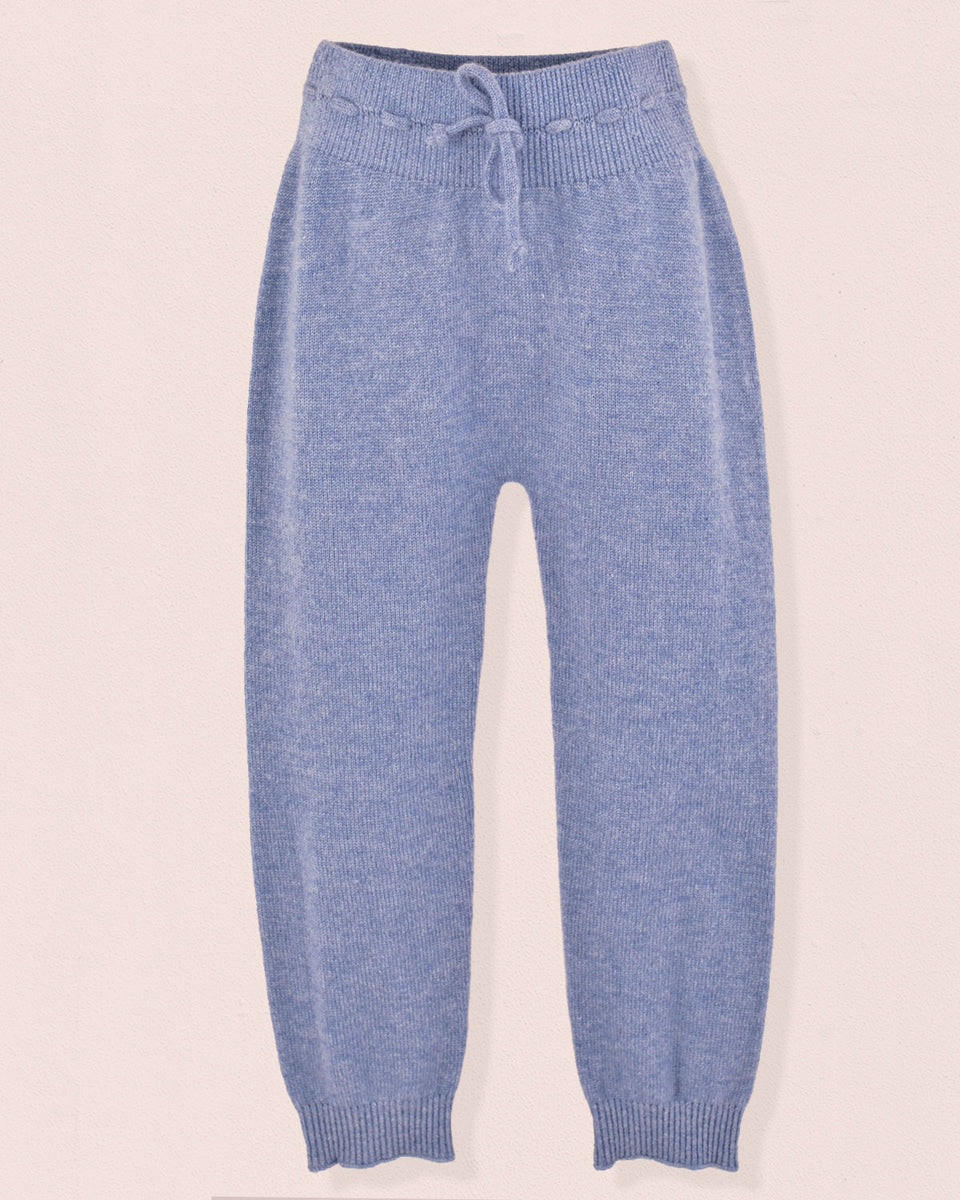 Aspen Blue Cashmere Knit Legging