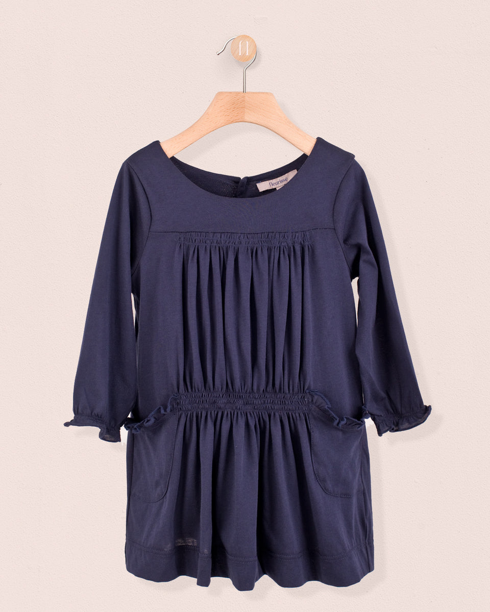 Ecole Navy Jersey Dress